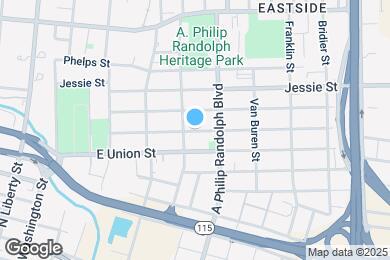 Map image of the property - 715 Pippin St