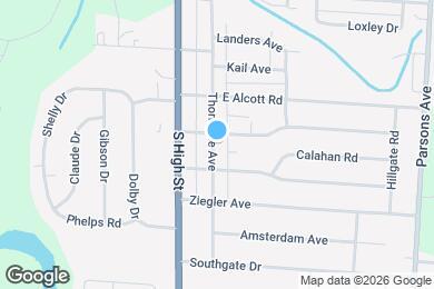 Map image of the property - 2788 Thorndale Ave