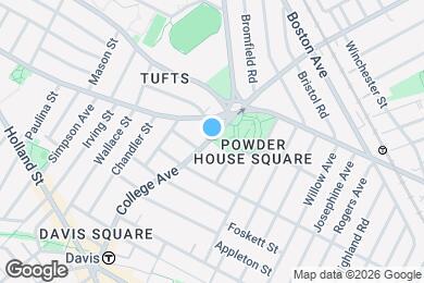 Map image of the property - 120 College Ave