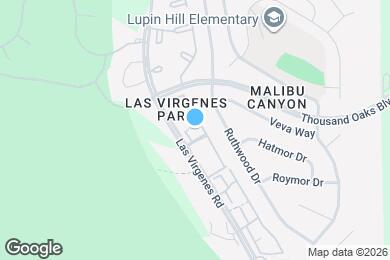 Map image of the property - 5604 Las Virgenes Rd