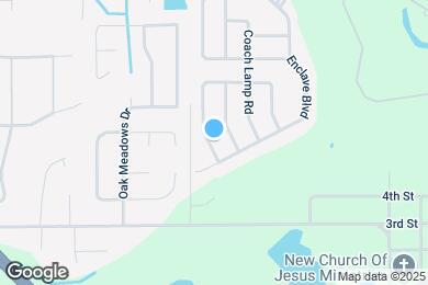 Map image of the property - 2709 Oak Hammock Loop