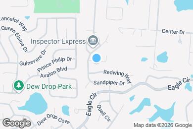 Map image of the property - 1609 E Sandpiper Trail