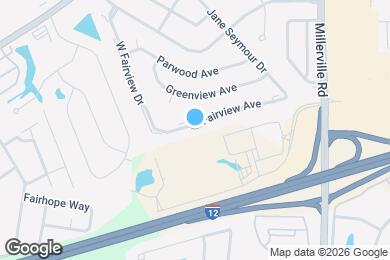 Map image of the property - 13422 S Fairview Ave