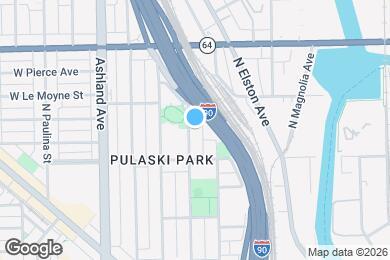 Map image of the property - 1431 N Cleaver St