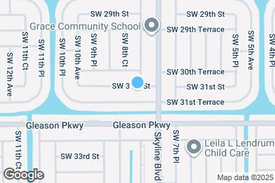 Map image of the property - 818 SW 31st St