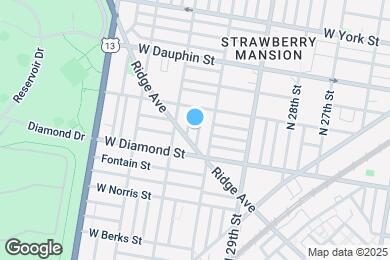 Map image of the property - 2128 N Corlies St