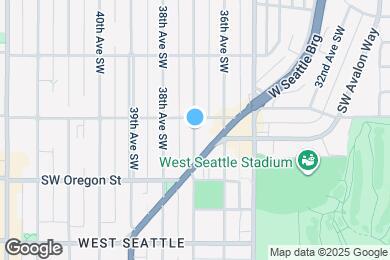 Map image of the property - 4404 37th Ave SW