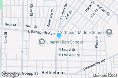 Map image of the property - 1206 Linden St