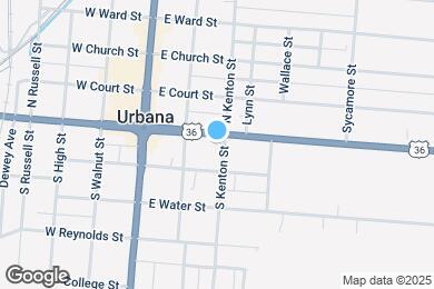 Map image of the property - 233 Scioto St