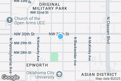 Map image of the property - 1701 NW 29th St