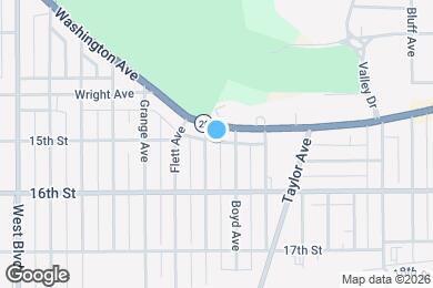 Map image of the property - 1513 Holmes Ave