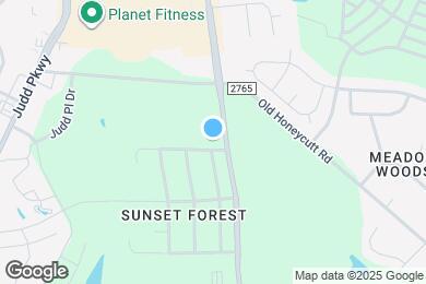 Map image of the property - 1433 East Stone Arch Drive