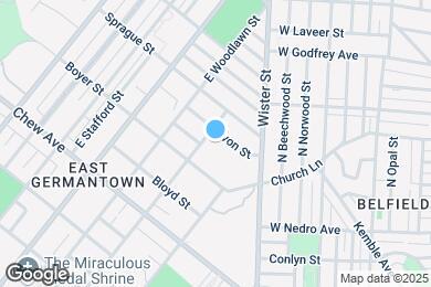 Map image of the property - 940 E Locust Ave