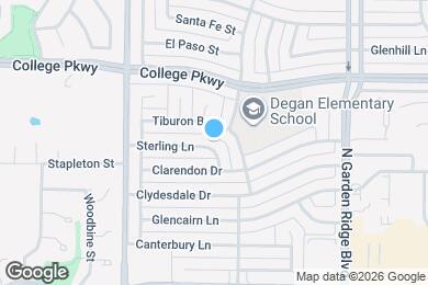 Map image of the property - 1717 Sterling Ln