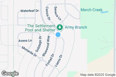 Map image of the property - 2310 Liatris Dr