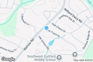 Map image of the property - 3508 Bent Trace Dr