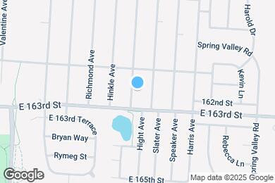 Map image of the property - 16207 Hight Ave