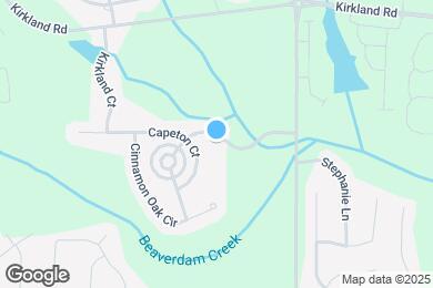 Map image of the property - 125 Caney Creek Pkwy