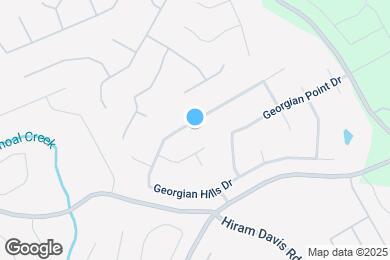 Map image of the property - 825 Georgian Hills Dr