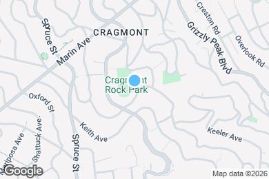Map image of the property - 1053 Cragmont Ave