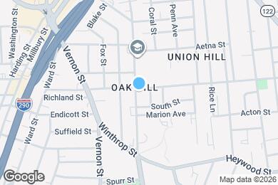 Map image of the property - 91 Providence St