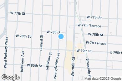 Map image of the property - 7821 Pennsylvania Ave