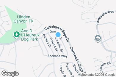 Map image of the property - 3426 Corvallis St