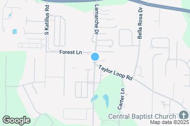 Map image of the property - 16310 Lamarche Dr