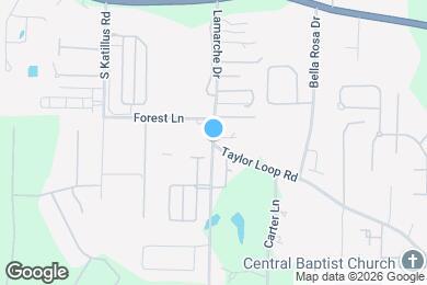 Map image of the property - 16316 Lamarche Dr