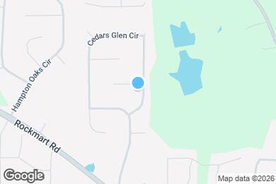 Map image of the property - 42 Cedars Glen Cir