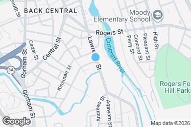 Map image of the property - 557 Lawrence St