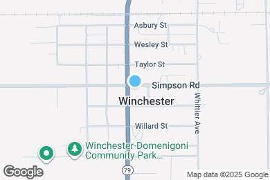 Map image of the property - 29398 Walnut Tree Way