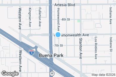 Map image of the property - 6261 Homewood Ave