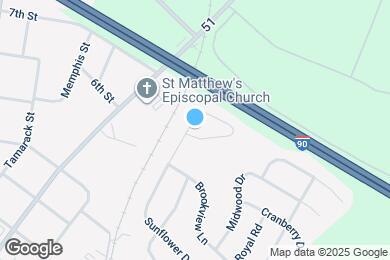 Map image of the property - 608 Sunflower Dr