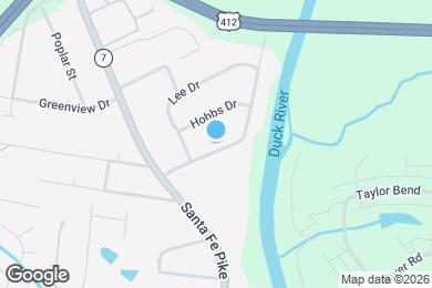 Map image of the property - 107 River Heights Dr