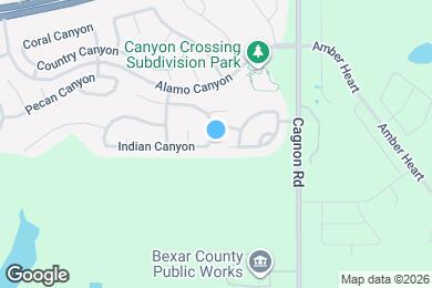 Map image of the property - 5922 Hickory Canyon