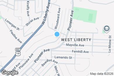 Map image of the property - 2022 Plainview Ave