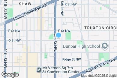 Map image of the property - 505 O St NW