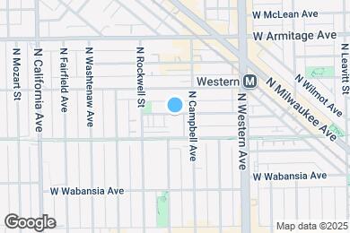Map image of the property - 2511 W Moffat St