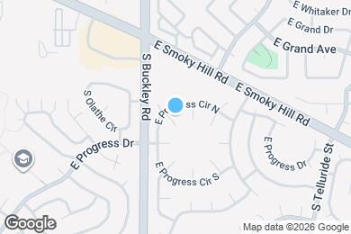 Map image of the property - 5158 S Pagosa St