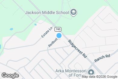 Map image of the property - 717 Redbud Dr