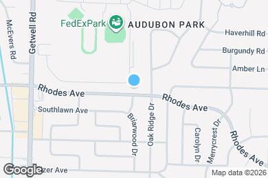 Map image of the property - 4146 Rhodes Ave