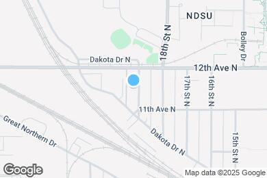 Map image of the property - 1126 19th St