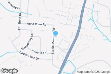 Map image of the property - 9736 Steele Meadow Rd