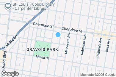 Map image of the property - 3443 Michigan Ave