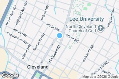 Map image of the property - 633 N Ocoee St