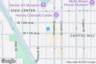 Map image of the property - 45 W 11th Ave