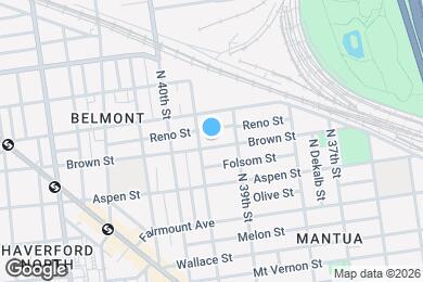 Map image of the property - 3931 Brown St