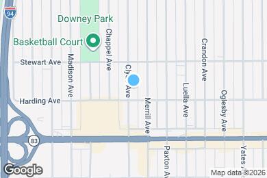 Map image of the property - 405 Clyde Ave