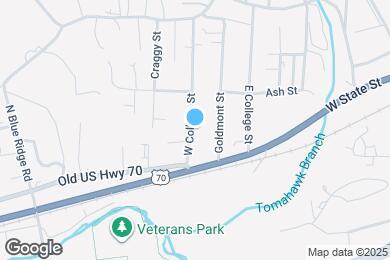 Map image of the property - 116 W College St